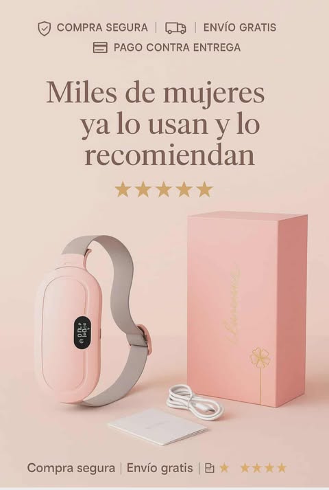 El Cinturón que Transforma el Dolor Menstrual en Alivio Instantáneo. ⚡️😌